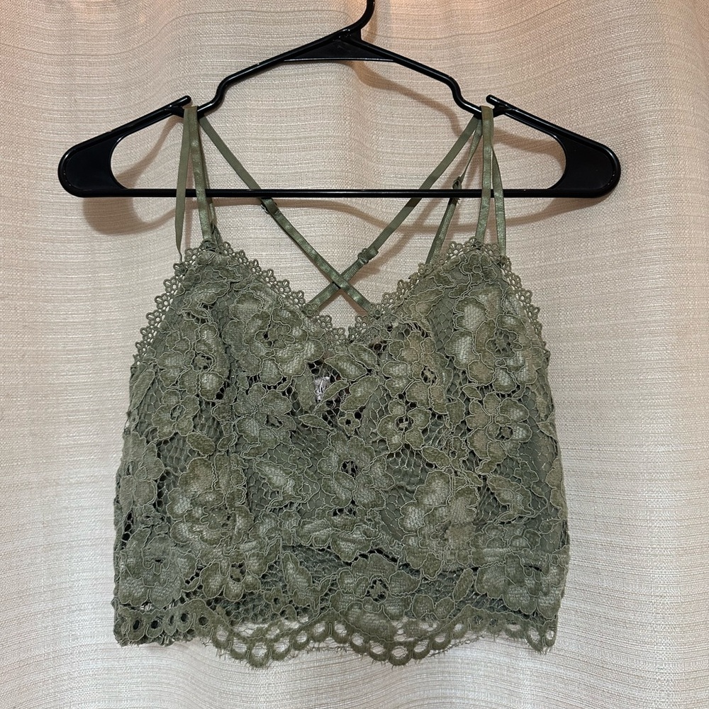 Buckle Lace Bralette/Top